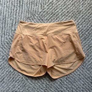 Lululemon Speed Up High Rise Lined Short 4”